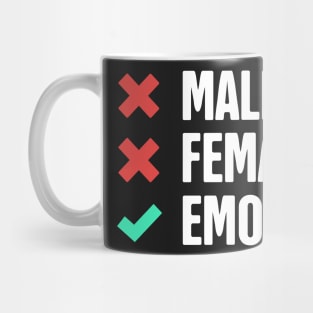 Funny Emo Design Mug